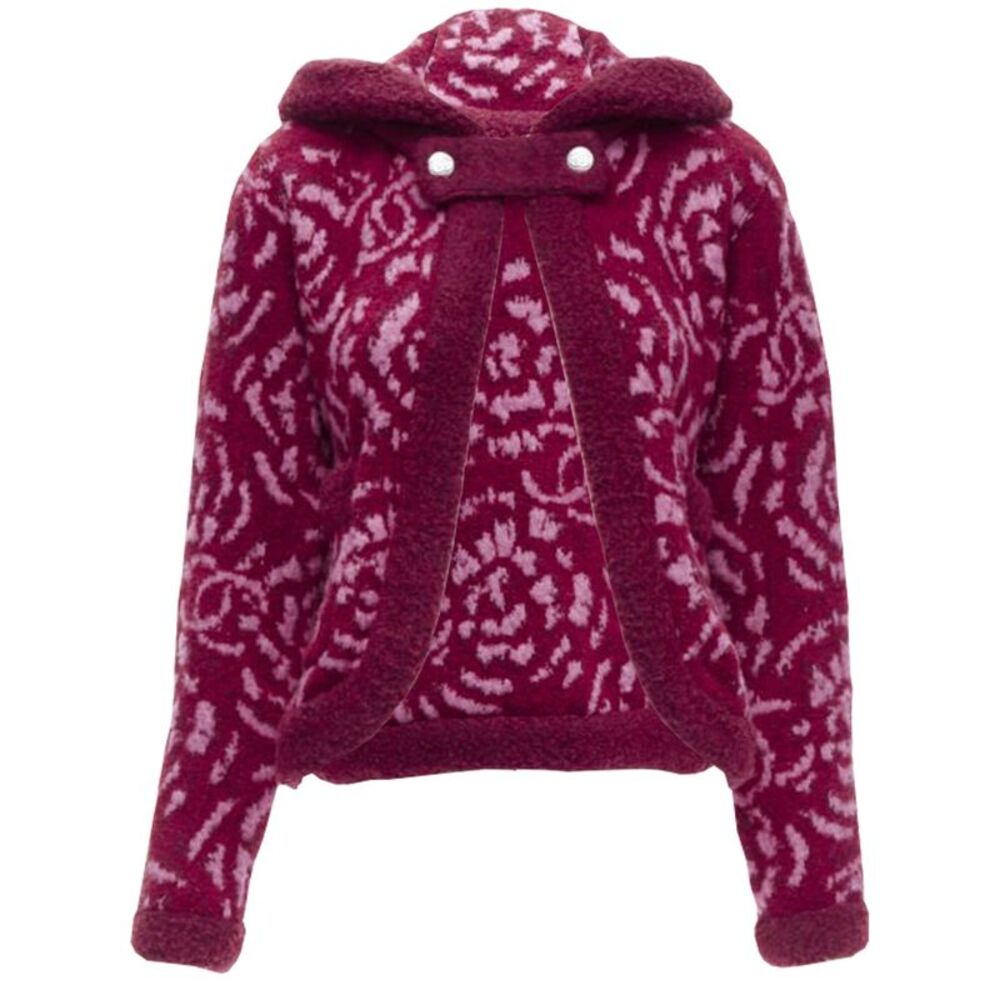 Chanel Wool Fluffy Boucle Cardigan